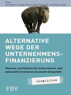 cover image of Alternative Wege der Unternehmensfinanzierung